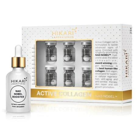 HIKARI Active Collagen + Nad Nobel 6tk+20ml