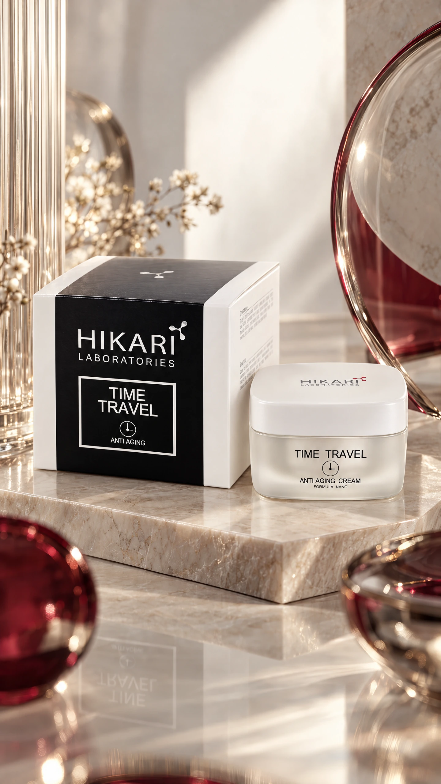 HIKARI Time Travel luksuslikus reklaamstseenis